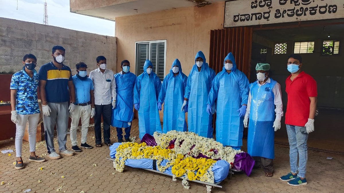 ಕೋವಿಡ್ ಸೋಂಕಿನಿಂದ ಮೃತರ ಅಂತ್ಯಸಂಸ್ಕಾರ