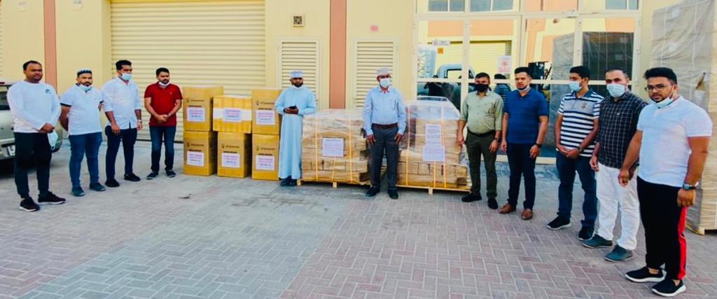 ವಿಖಾಯ ಕರ್ನಾಟಕ ಯುಎಇ ವತಿಯಿಂದ ತಾಯಿನಾಡಿಗೆ ಆಕ್ಸಿಜನ್ ಸಿಲಿಂಡರ್, ಮೆಡಿಕಲ್ ಕಿಟ್ಟ್