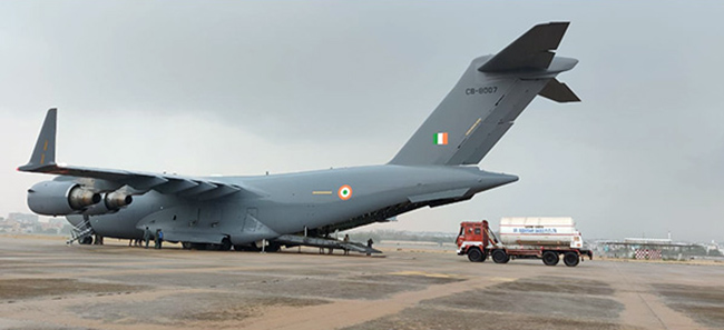 ಮಂಗಳೂರು: ಕಾರ್ಗೋ ವಿಮಾನದ ಮೂಲಕ ಆಕ್ಸಿಜನ್ ಕಂಟೇನರ್ ಏರ್‌ ಲಿಫ್ಟ್