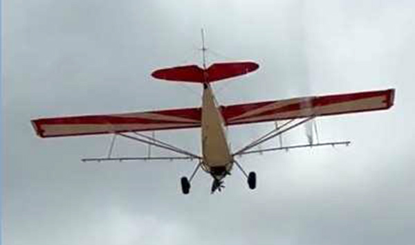 ಪರಿಸರ, ಆರೋಗ್ಯ ತಜ್ಞರ ವಿರೋಧ ಹಿನ್ನೆಲೆ; ಹಾರಾಟಕ್ಕೂ ಮುನ್ನವೇ ನಿಂತ ಸ್ಯಾನಿಟೈಸರ್ ವಿಮಾನ