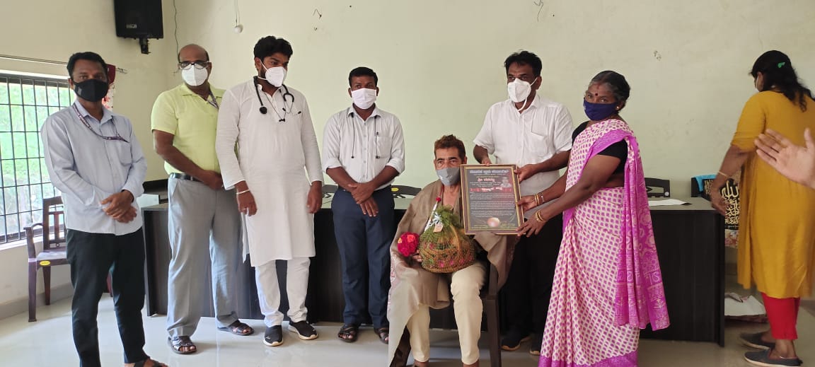 ಗಂಜಿಮಠ ಪಿಡಿಒ ಹಸನಬ್ಬರಿಗೆ ಸನ್ಮಾನ