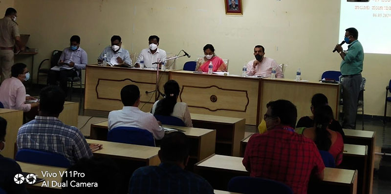 ಕಾರ್ಕಳ ತಾ.ಪಂ. ನಲ್ಲಿ ಕೋವಿಡ್‌ ನಿಯಂತ್ರಣ ಕುರಿತು ಸಭೆ