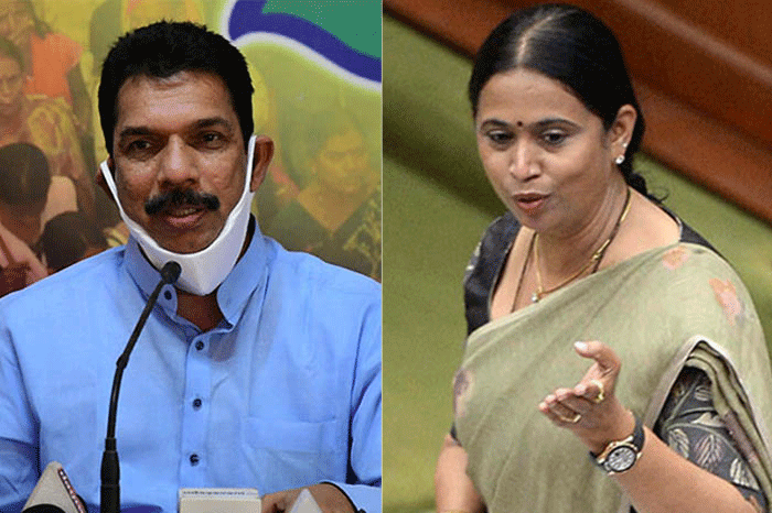 ಬಿಜೆಪಿ ರಾಜ್ಯಾಧ್ಯಕ್ಷ ನಳಿನ್ ಕುಮಾರ್ ಕಟೀಲ್ ಎಲ್ಲಿ ಅಡಗಿಕೊಂಡಿದ್ದಾರೆ: ಲಕ್ಷ್ಮಿ ಹೆಬ್ಬಾಳ್ಕರ್ ಪ್ರಶ್ನೆ