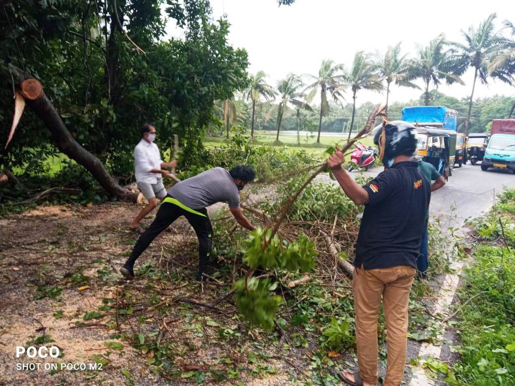 ಗಾಳಿ ಮಳೆ: ಉಡುಪಿ ಜಿಲ್ಲೆಯಲ್ಲಿ ಹಲವು ಮನೆಗಳಿಗೆ ಹಾನಿ; ಲಕ್ಷಾಂತರ ರೂ. ನಷ್ಟ