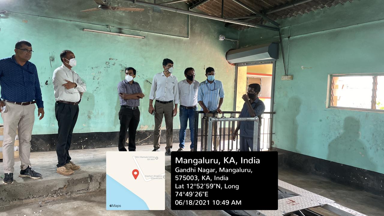 ವಿದ್ಯುತ್ ಚಿತಾಗಾರ ಅಭಿವೃದ್ಧಿ ಕಾಮಗಾರಿ ವೀಕ್ಷಣೆ