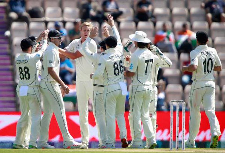 ಭಾರತ 170 ರನ್ ಗೆ ಆಲೌಟ್: ನ್ಯೂಝಿಲ್ಯಾಂಡ್ ಗೆಲುವಿಗೆ 139 ರನ್ ಗುರಿ