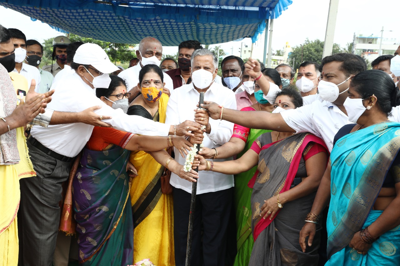 ಪಂತರಪಾಳ್ಯದಲ್ಲಿ 200 ಹಾಸಿಗೆಗಳ ಸುಸಜ್ಜಿತ ಸರಕಾರಿ ಆಸ್ಪತ್ರೆ: ವಿ.ಸೋಮಣ್ಣ