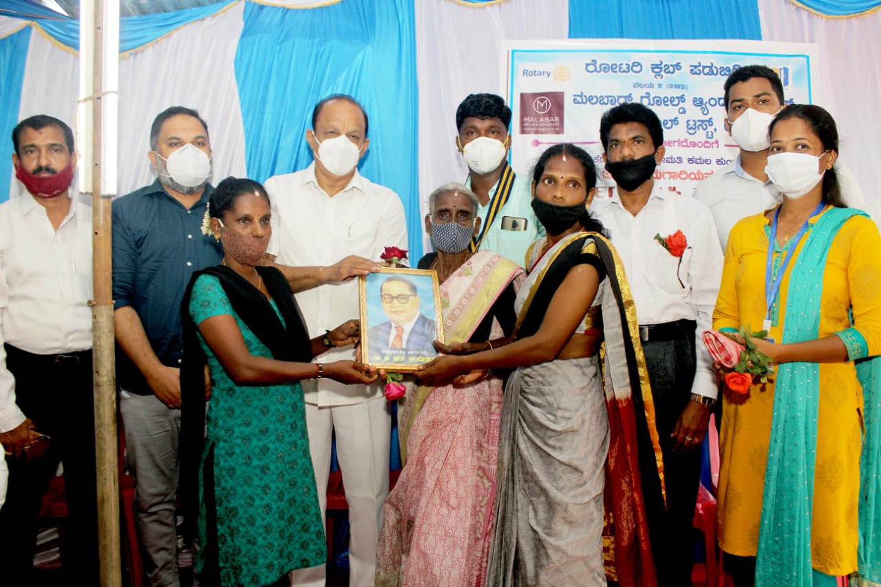 ಆರ್ಥಿಕ ಸಂಕಷ್ಟ: ಸ್ಥಗಿತಗೊಂಡ ಮನೆ ಪೂರ್ಣಗೊಳಿಸಿದ ಮಲಬಾರ್ ಗೋಲ್ಡ್, ರೋಟರಿ ಕ್ಲಬ್