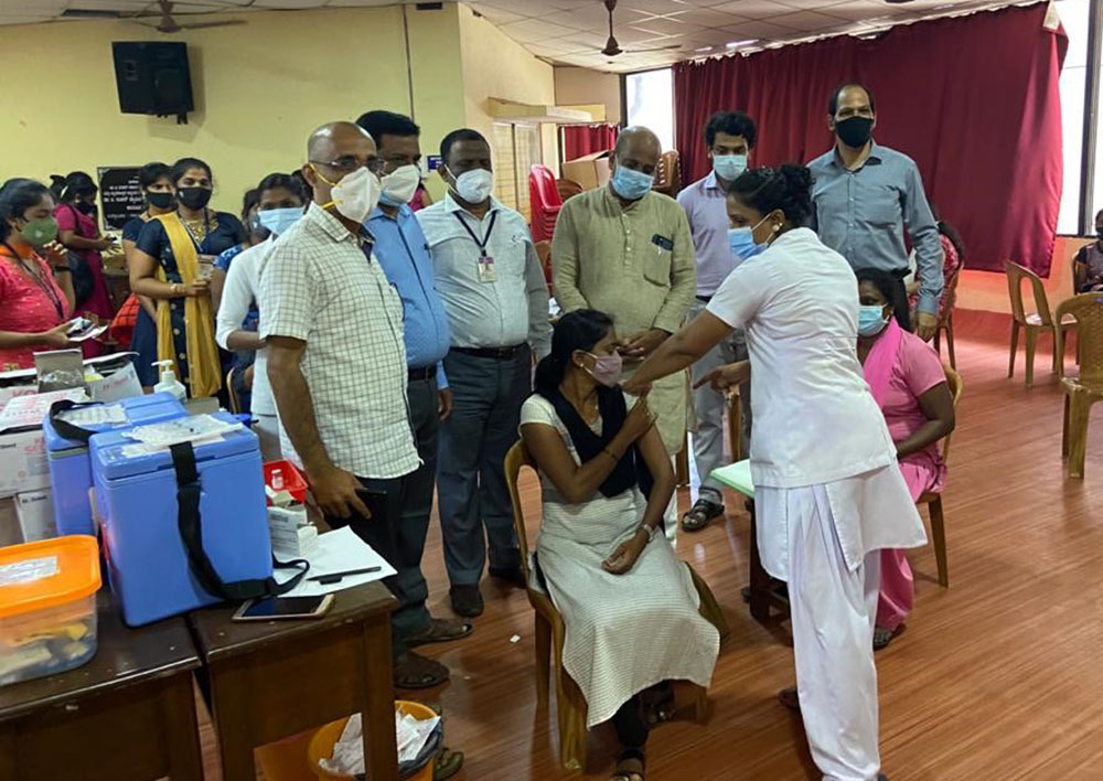 ಉಡುಪಿ ಜಿಲ್ಲೆಯ 6,000 ವಿದ್ಯಾರ್ಥಿಗಳಿಗೆ ಕೋವಿಡ್ ಲಸಿಕೆ ವಿತರಣೆ