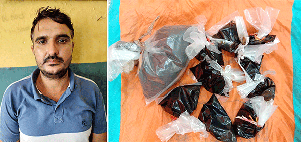 ಮಾದಕ ವಸ್ತು ಮಾರಾಟ: ಆರೋಪಿಯ ಸೆರೆ, ಒಂದು ಕೆಜಿಗೂ ಅಧಿಕ ಅಫೀಮು ವಶ