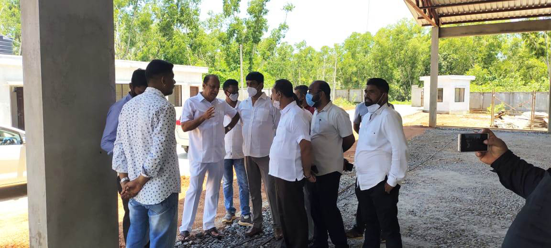 ಪಡುಬಿದ್ರಿ: ತ್ಯಾಜ್ಯ ವಿಲೇವಾರಿ ಘಟಕಕ್ಕೆ ವಿನಯ ಕುಮಾರ್ ಸೊರಕೆ ಭೇಟಿ, ಪರಿಶೀಲನೆ