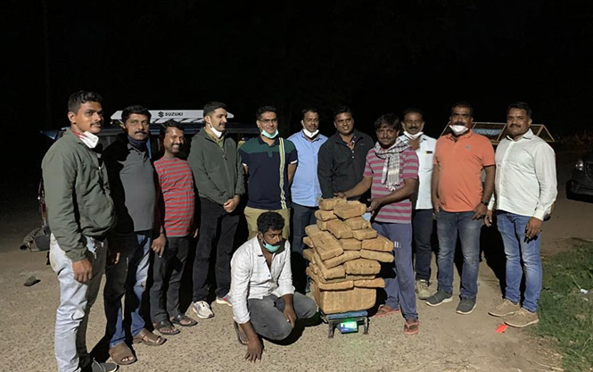 ಶಿವಮೊಗ್ಗ ಪೊಲೀಸರ ಕಾರ್ಯಾಚರಣೆ: ಲಕ್ಷಾಂತರ ರೂ. ಮೌಲ್ಯದ ಗಾಂಜಾ ಜಪ್ತಿ, ಆರೋಪಿ ಬಂಧನ