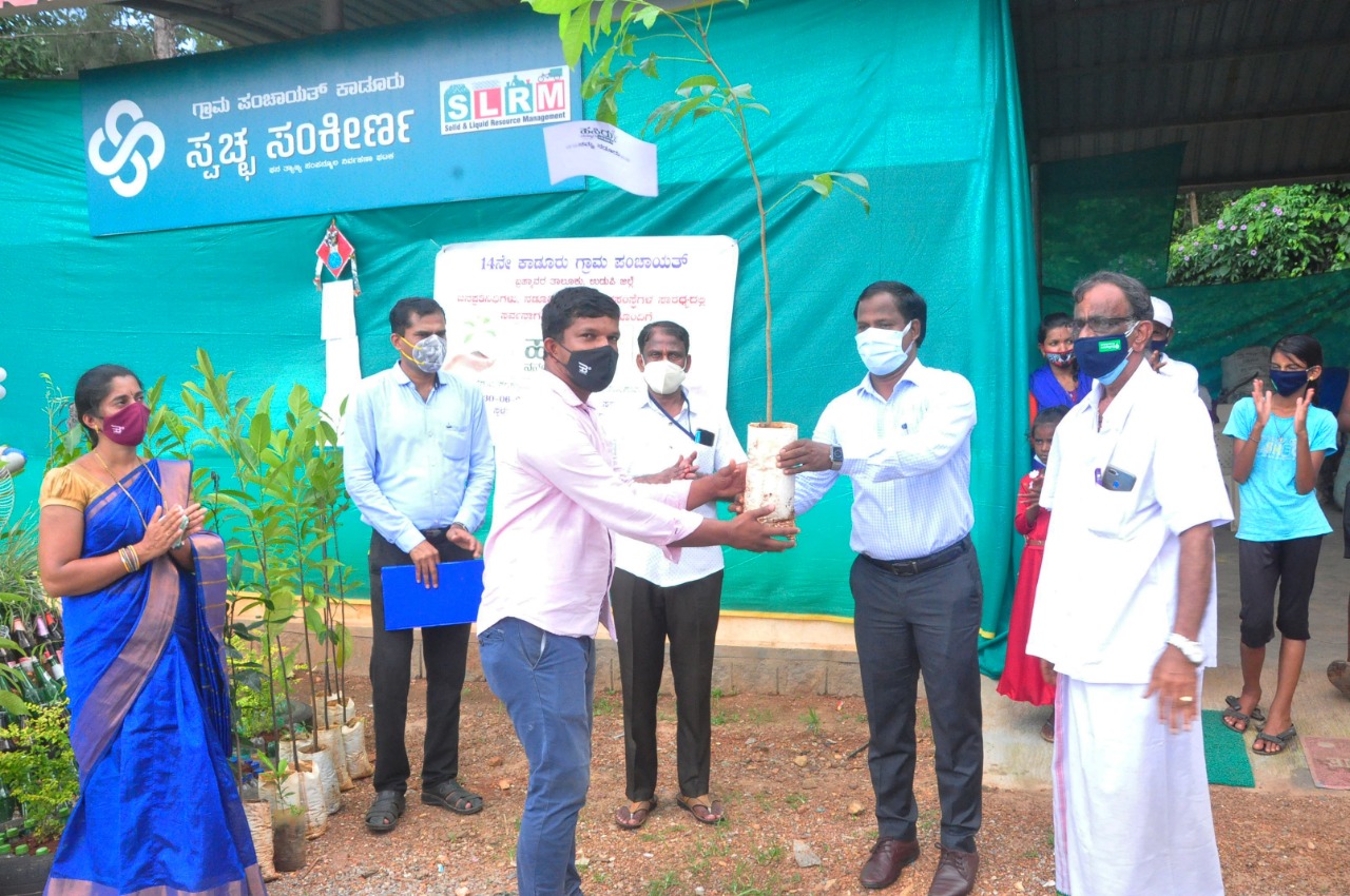 ಬ್ರಹ್ಮಾವರ: ಗಿಡ ಬೆಳೆಸುವ ವಿಶಿಷ್ಟ ಪರಿಕಲ್ಪನೆಯ ‘ಹಸಿರು ನನ್ನೂರು -ನಡೂರು’ ಕಾರ್ಯಕ್ರಮಕ್ಕೆ ಚಾಲನೆ