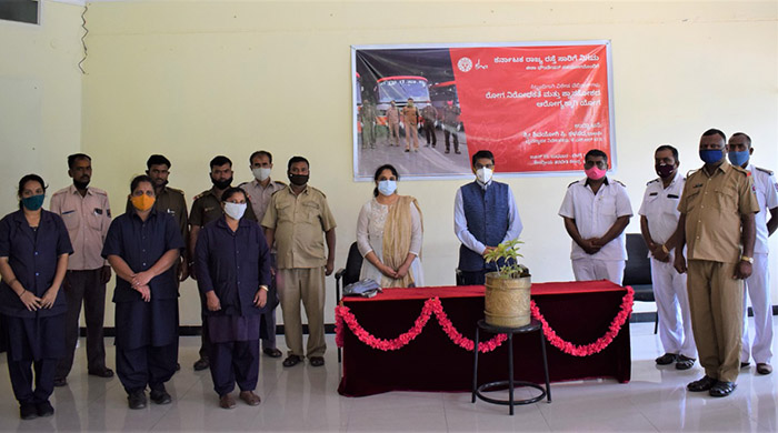 ಕೆಎಸ್ಸಾರ್ಟಿಸಿ ಸಿಬ್ಬಂದಿಯ ರೋಗ ನಿರೋಧಕ ಶಕ್ತಿ ವೃದ್ಧಿಗೆ ಸಿಂಹ ಕ್ರಿಯಾ ಯೋಗ