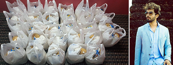 ನಟ ಲಿಖಿತ್ ಶೆಟ್ಟಿಯಿಂದ ಶಿಕ್ಷಕರಿಗೆ ದಿನಸಿ ಕಿಟ್ ವಿತರಣೆ