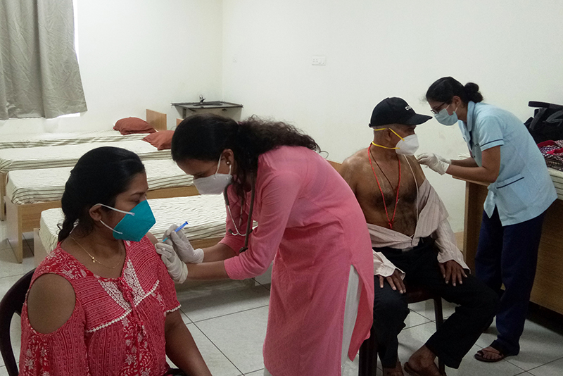 ಮಂಗಳೂರು : ಶಕ್ತಿ ಶಿಕ್ಷಣ ಸಂಸ್ಥೆಯಲ್ಲಿ ಲಸಿಕಾ ಕಾರ್ಯಕ್ರಮ