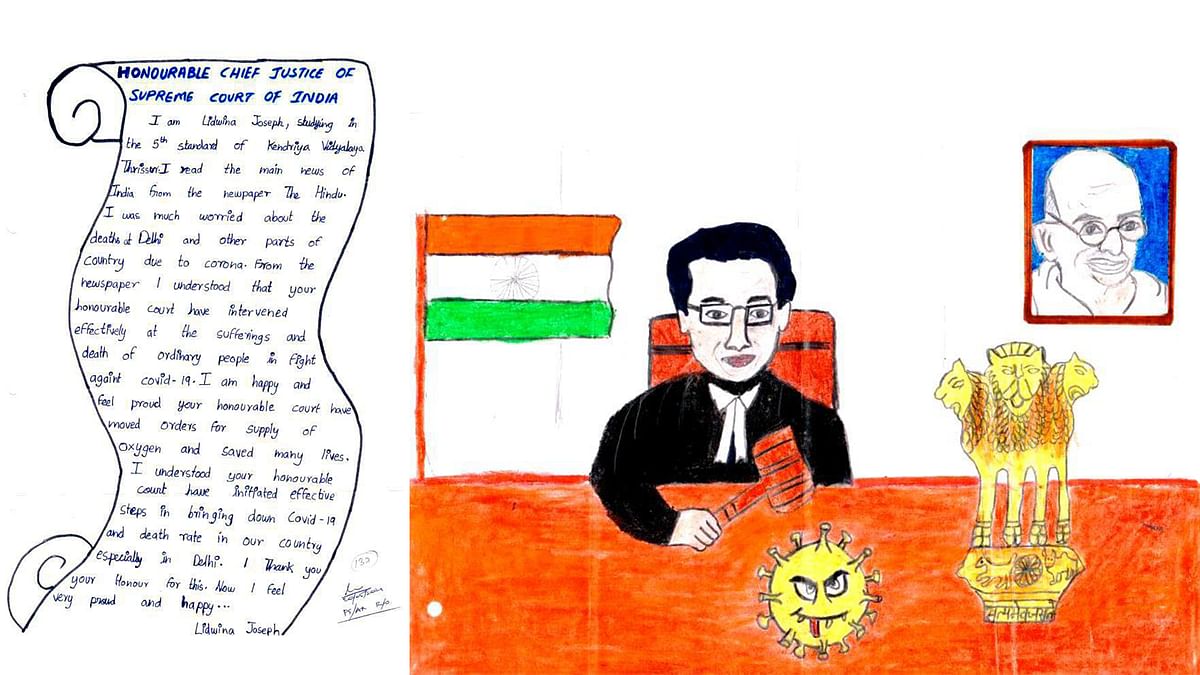 ಸುಪ್ರೀಂಕೋರ್ಟ್‌ ಮುಖ್ಯ ನ್ಯಾಯಮೂರ್ತಿಯನ್ನು ಪ್ರಶಂಸಿಸಿ ಪತ್ರ ಬರೆದ ಬಾಲಕಿ: ಸಿಜೆಐ ನೀಡಿದ ಪ್ರತಿಕ್ರಿಯೆ ಏನು ಗೊತ್ತೇ?