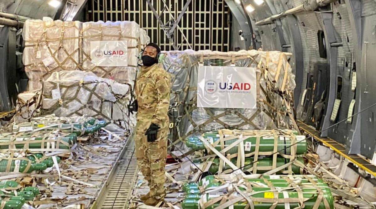 ಕೋವಿಡ್-19: ಅಮೆರಿಕದಿಂದ ಭಾರತಕ್ಕೆ ವೈದ್ಯಕೀಯ ಸಲಕರಣೆ ರವಾನೆ