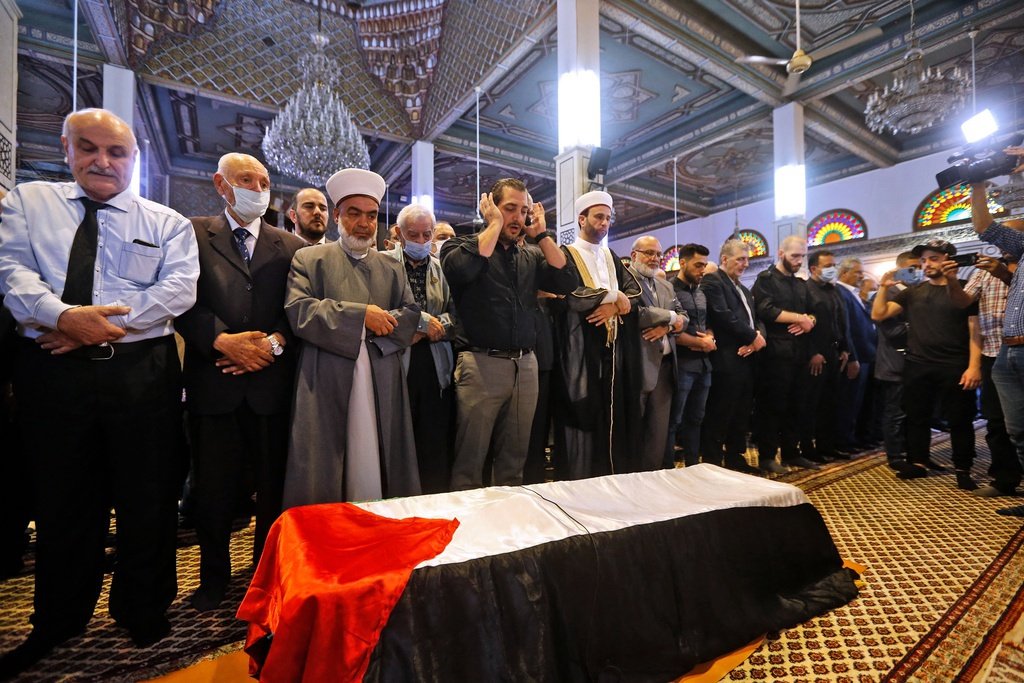 ಫೆಲೆಸ್ತೀನ್ ತೀವ್ರವಾದಿ ಮುಖಂಡ ಅಹ್ಮದ್ ಜಿಬ್ರೀಲ್ ಅಂತ್ಯಸಂಸ್ಕಾರ