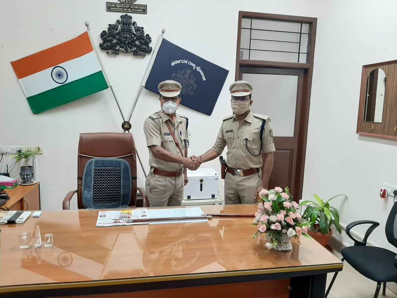 ಮಂಗಳೂರು ನಗರ ಪೊಲೀಸ್ ಉಪಾಯುಕ್ತರಾಗಿ ದಿನೇಶ್ ಕುಮಾರ್ ಅಧಿಕಾರ ಸ್ವೀಕಾರ