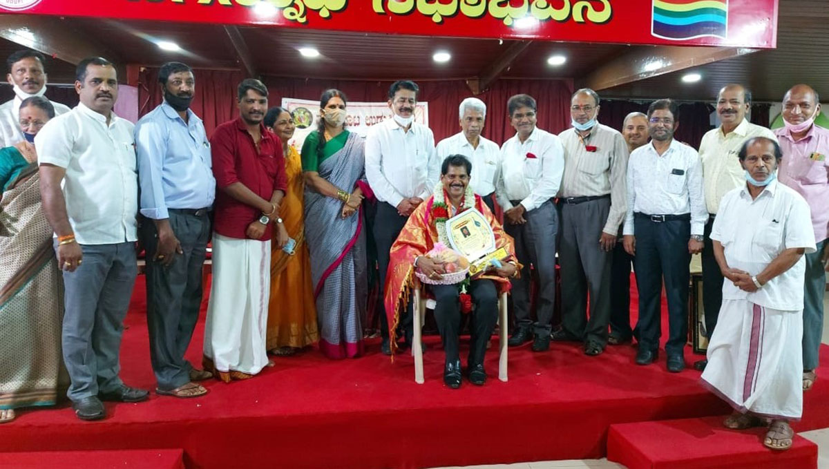 ತುಳುಕೂಟದಿಂದ ಜಯಕರ ಶೆಟ್ಟಿ ಇಂದ್ರಾಳಿಗೆ ಸನ್ಮಾನ