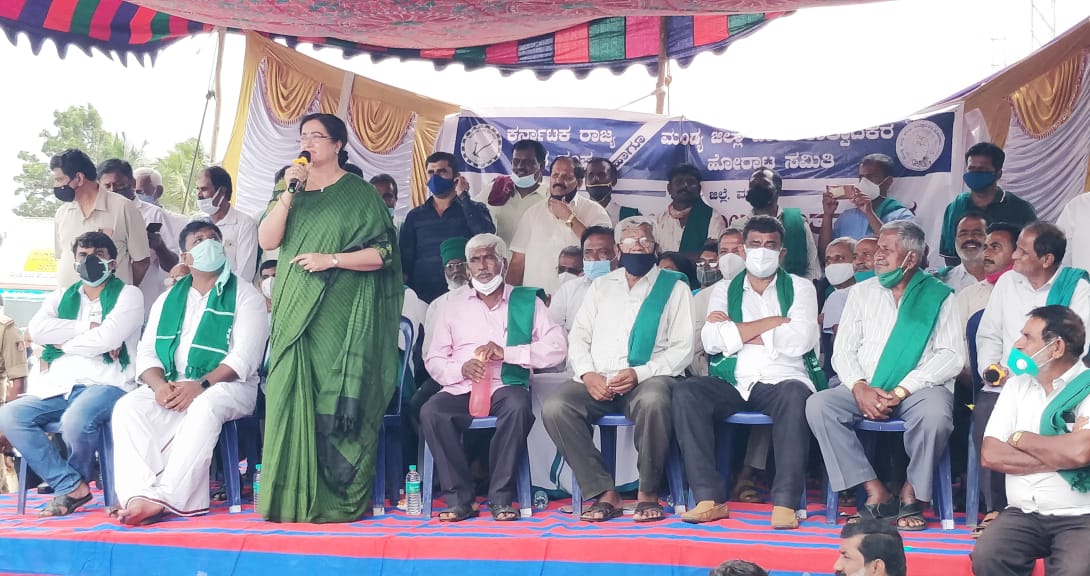 ಜನರ ಹೊರತು ಬೇರೆ ಯಾರಿಗೂ ನನ್ನ ಹೋರಾಟವನ್ನು ತಡೆಯಲು ಸಾಧ್ಯವಿಲ್ಲ: ಜೆಡಿಎಸ್ ಮುಖಂಡರ ವಿರುದ್ಧ ಸುಮಲತಾ ವಾಗ್ದಾಳಿ