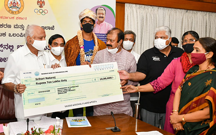 ಒಲಿಂಪಿಕ್ ನಲ್ಲಿ ಚಿನ್ನ ಗೆದ್ದರೆ 5 ಕೋಟಿ ರೂ: ಸಿಎಂ ಘೋಷಣೆ