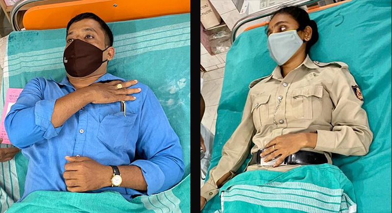 ಮಂಗಳೂರು: ಮಹಿಳಾ ಪೊಲೀಸ್ ಪೇದೆ ಸಹಿತ ಇಬ್ಬರಿಗೆ ಹಲ್ಲೆ; ಇಬ್ಬರು ಆರೋಪಿಗಳು ವಶಕ್ಕೆ