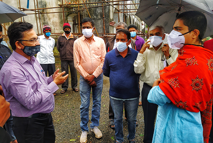ಮಳೆಗಾಲದಲ್ಲಿ ಮಡಿಕೇರಿ ಕೋಟೆ ಸುರಕ್ಷತೆ : ನ್ಯಾಯಾಲಯದ ಸೂಚನೆಯಂತೆ ಜಿಲ್ಲಾಧಿಕಾರಿ ಪರಿಶೀಲನೆ