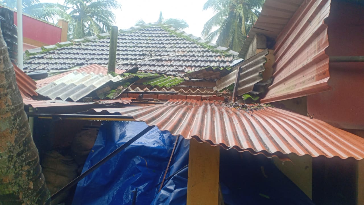 ದ.ಕ. ಜಿಲ್ಲಾದ್ಯಂತ ಮುಂದುವರಿದ ಮಳೆ : 31 ಮನೆಗಳಿಗೆ ಹಾನಿ