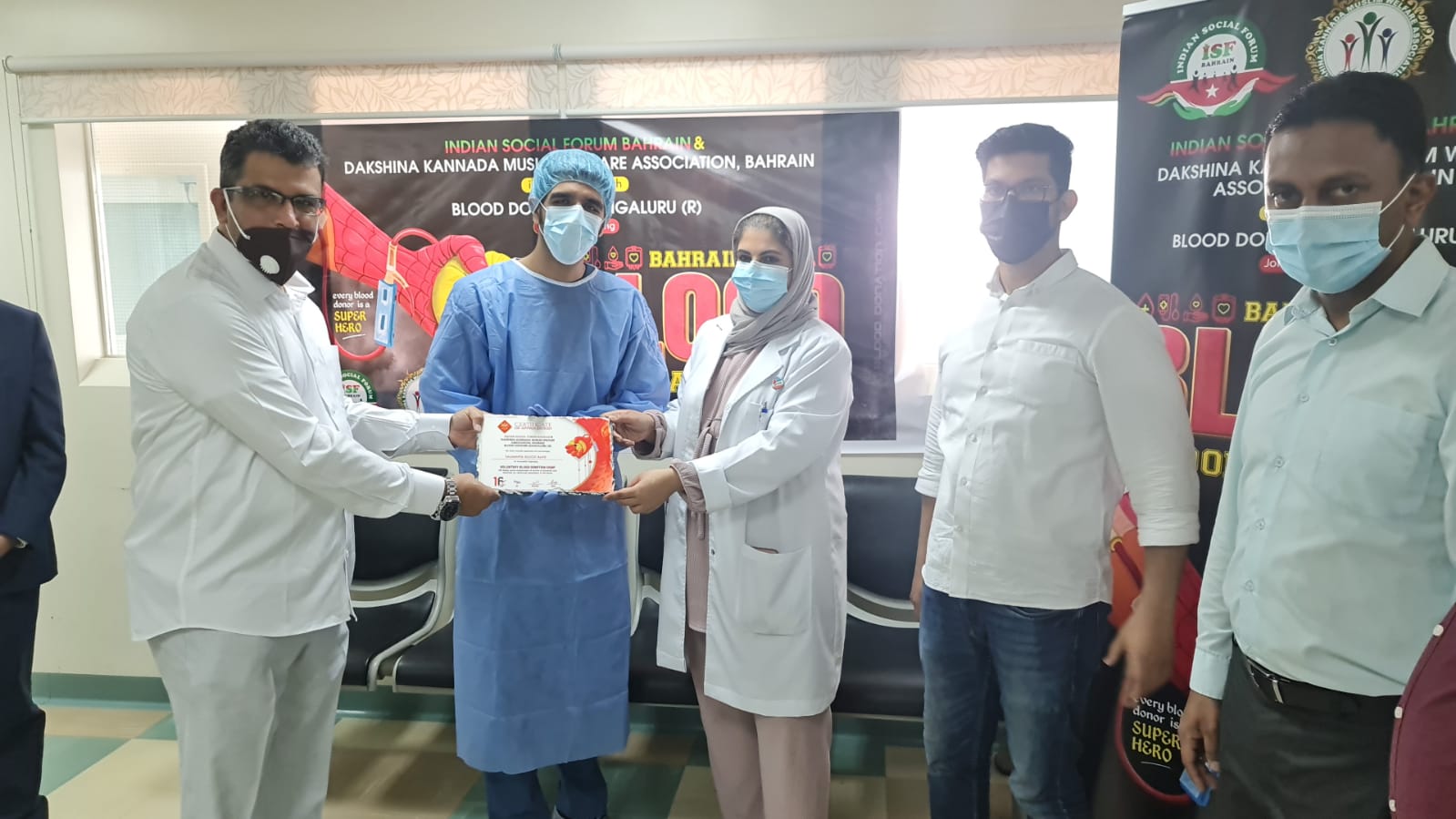 ಬಹರೈನ್: ಬೃಹತ್ ರಕ್ತದಾನ ಶಿಬಿರ