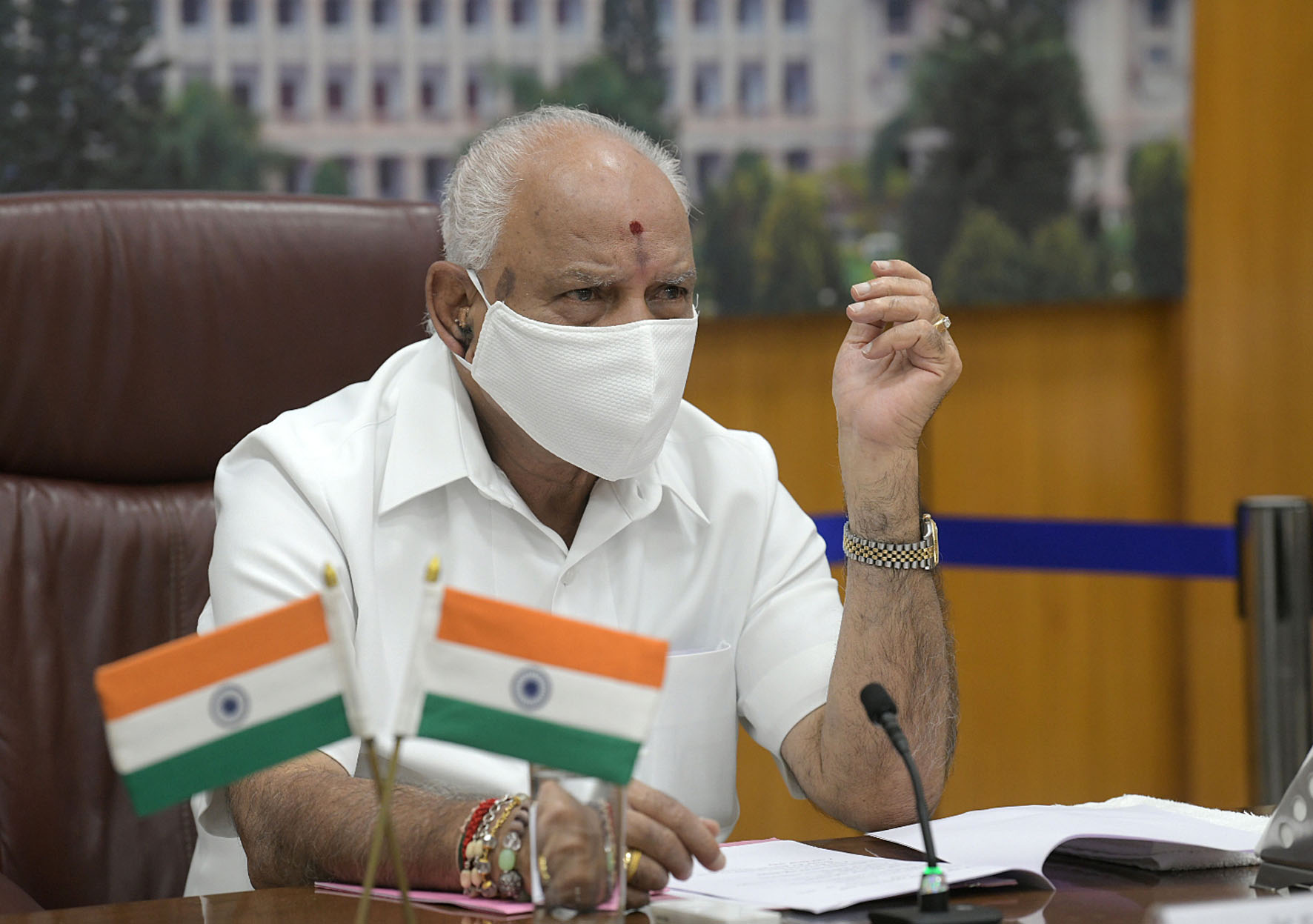 ಸಿಎಂ ಹುದ್ದೆಗೆ ರಾಜೀನಾಮೆ ನೀಡುವ ಪ್ರಶ್ನೆಯೇ ಇಲ್ಲ: ಯಡಿಯೂರಪ್ಪ