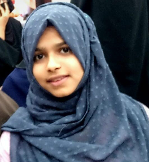 ಮರಿಯಮ್ಮ ಫಾತಿಮಾ ನುಹಾಗೆ ಎಸ್ಸೆಸ್ಸಿಯಲ್ಲಿ ಶೇ. 92.20 ಅಂಕ