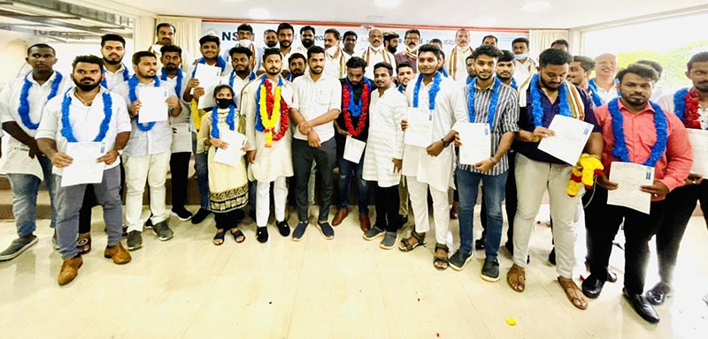 ಎನ್‌ಎಸ್‌ಯುಐ ಜಿಲ್ಲಾ ಸಮಿತಿಯ ನೂತನ ಪದಾಧಿಕಾರಿಗಳ ಪದಗ್ರಹಣ