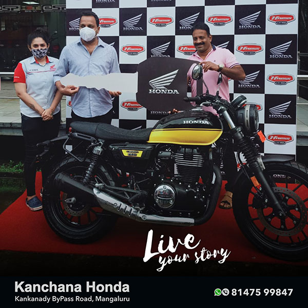 ಕಾಂಚನ ಹೋಂಡಾ: ಹೋಂಡಾ ಬಿಗ್ ವಿಂಗ್ ಮೋಟರ್ ಸೈಕಲ್ ಮಂಗಳೂರು ಮಾರುಕಟ್ಟೆಗೆ