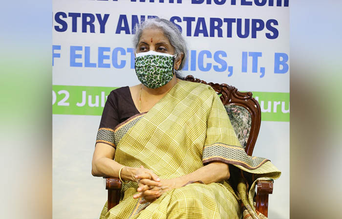 ಕರ್ನಾಟಕ ಭಾರತದ ಬಯೋಟೆಕ್ನಾಲಜಿಯ ರಾಜಧಾನಿ: ಕೇಂದ್ರ ವಿತ್ತ ಸಚಿವೆ ನಿರ್ಮಲಾ ಸೀತಾರಾಮನ್