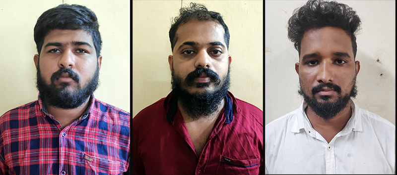 ಉಡುಪಿ: ಷೇರು ವ್ಯವಹಾರಸ್ಥನ ಅಪಹರಣ, ದರೋಡೆ: ಮೂವರು ಆರೋಪಿಗಳ ಸೆರೆ