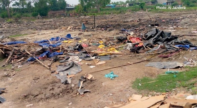 ದಿಲ್ಲಿಯ ರೋಹಿಂಗ್ಯ ಶಿಬಿರದಲ್ಲಿದ್ದ ಮಸೀದಿಯನ್ನು ನೆಲಸಮಗೈದ ಪೊಲೀಸರು, ಸ್ಥಳೀಯಾಡಳಿತ: ಆರೋಪ