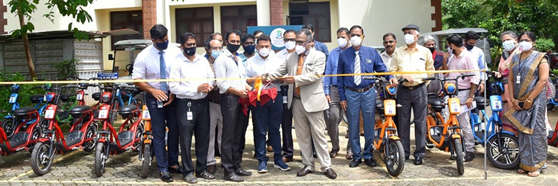 ಯೆನೆಪೋಯ ಕ್ಯಾಂಪಸ್ ನಲ್ಲಿ ಇಲೆಕ್ಟ್ರಿಕ್  ವಾಹನಗಳಿಗೆ ಚಾಲನೆ