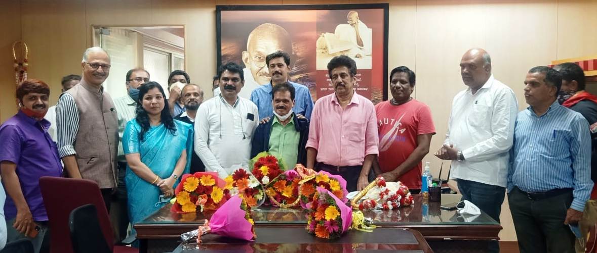 ರಾಜ್ಯ ಮಾಧ್ಯಮ ಅಕಾಡೆಮಿ ಅಧ್ಯಕ್ಷರಾಗಿ ಸದಾಶಿವ ಶೆಣೈ ಅಧಿಕಾರ ಸ್ವೀಕಾರ