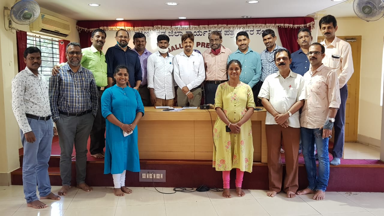 ​ಪತ್ರಕರ್ತರ ಗೃಹ ನಿರ್ಮಾಣ ಸಹಕಾರ ಸಂಘದ ಅಧ್ಯಕ್ಷರಾಗಿ ಶ್ರೀನಿವಾಸ ನಾಯಕ್