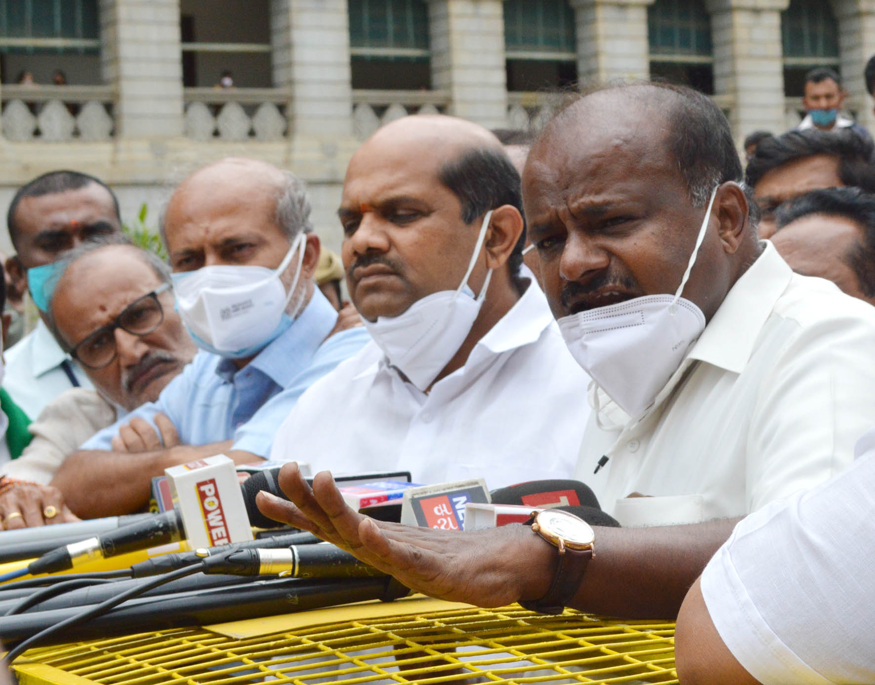 ರಾಜ್ಯದ ನೀರಾವರಿ ಯೋಜನೆಗಳ ಬಗ್ಗೆ ಕೇಂದ್ರದಿಂದ ಅನ್ಯಾಯ: ಎಚ್.ಡಿ.ಕುಮಾರಸ್ವಾಮಿ