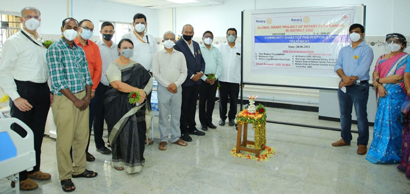 ಕಾರ್ಕಳ: ಡಾ.ಟಿಎಂಎ ಪೈ ಆಸ್ಪತ್ರೆಗೆ 3ಡಯಾಲಿಸಿಸಿಸ್ ಯಂತ್ರ ಕೊಡುಗೆ