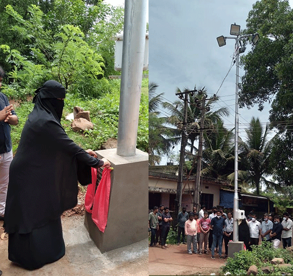 ಕೋಟೆಕಾರ್: ಮುಳ್ಳುಗುಡ್ಡೆ ಜಂಕ್ಷನ್ ನಲ್ಲಿ ಹೈ ಮಾಸ್ಟ್ ದೀಪ ಲೋಕಾರ್ಪಣೆ