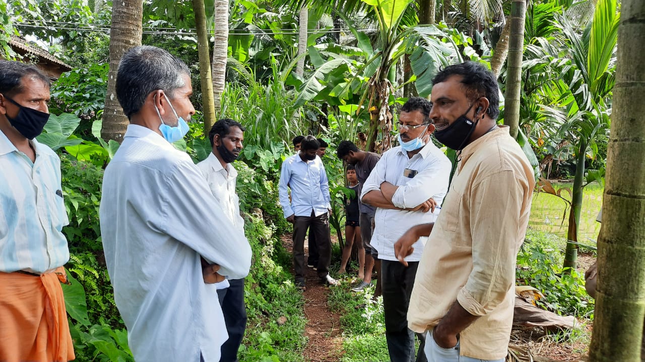 ‘ಸೀ ಫುಡ್ ಪಾರ್ಕ್’ ಪ್ರದೇಶಕ್ಕೆ ಡಿವೈಎಫ್‌ಐ, ರೈತ ಸಂಘ ಭೇಟಿ