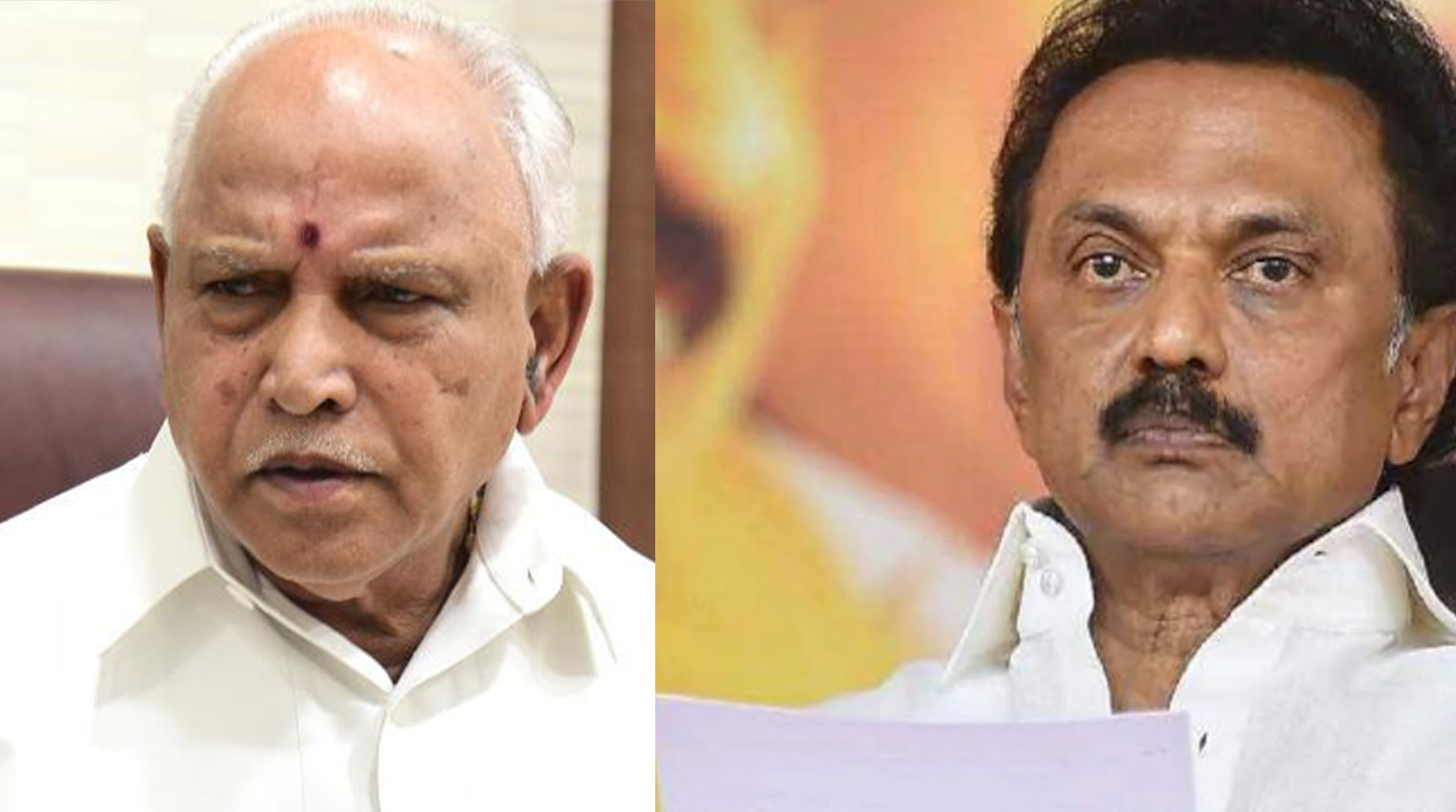 `ಮೇಕೆದಾಟು ಯೋಜನೆ ಯಾವುದೇ ಕಾರಣಕ್ಕೂ ಕೈಗೆತ್ತಿಕೊಳ್ಳಬೇಡಿ: ಸಿಎಂ ಬಿಎಸ್‍ವೈಗೆ ತಮಿಳುನಾಡು ಮುಖ್ಯಮಂತ್ರಿ ಪತ್ರ