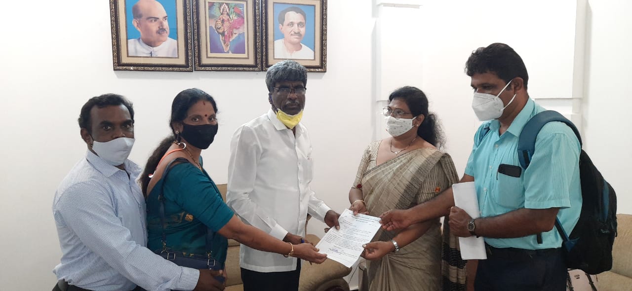 ಕೆಎಟಿ ತೀರ್ಪು; ಮುಂಬಡ್ತಿ ಶಿಕ್ಷಕರ ಹಿತ ಕಾಪಾಡಲು ಆಗ್ರಹ: ಸಚಿವರು, ಶಾಸಕರಿಗೆ ಶಿಕ್ಷಕರ ಸಂಘದಿಂದ ಮನವಿ