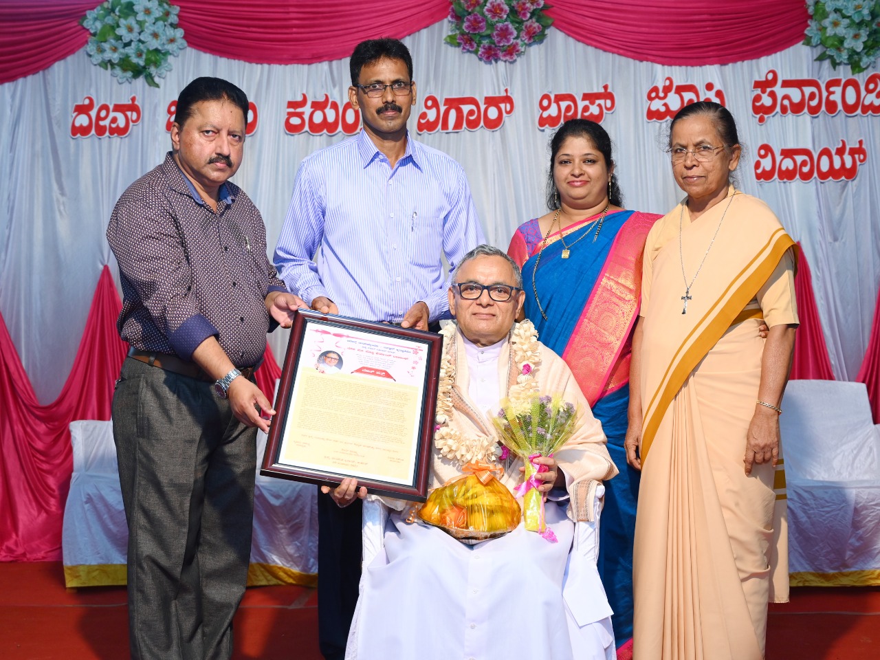 ಕಾಕ೯ಳ : ವಂ| ಫಾ| ಜೋಸ್ವಿ ಫೆನಾ೯ಂಡಿಸ್ ರಿಗೆ ಬೀಳ್ಕೊಡುಗೆ