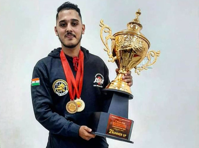 ಕಿಕ್ ಬಾಕ್ಸಿಂಗ್ ಚಾಂಪಿಯನ್‌ ಶಿಪ್ : ಮಂಗಳೂರಿನ ಹೈಮಾನ್ ರಾಷ್ಟ್ರಮಟ್ಟಕ್ಕೆ ಆಯ್ಕೆ