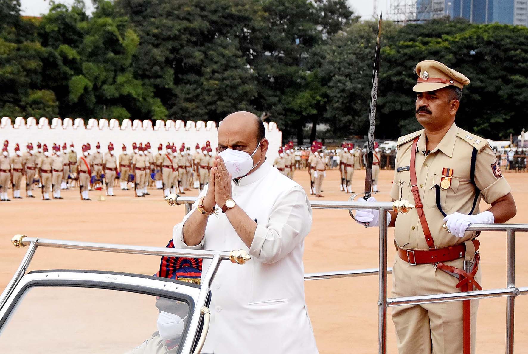 ಲಿಖಿತ ಭಾಷಣದ ಸಂಪ್ರದಾಯ ಮುರಿದ ಮುಖ್ಯಮಂತ್ರಿ ಬೊಮ್ಮಾಯಿ